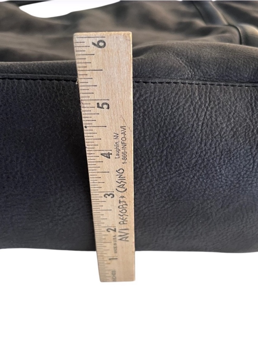 SEE by CHLOE Harriet Hobo Tote Charcoal Grey Nubuck Leather 2 Handles - Picture 7 of 12